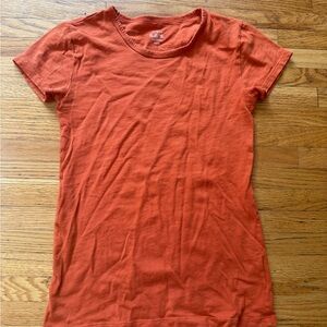 J. Crew Burnt Orange Short Sleeve Tee
